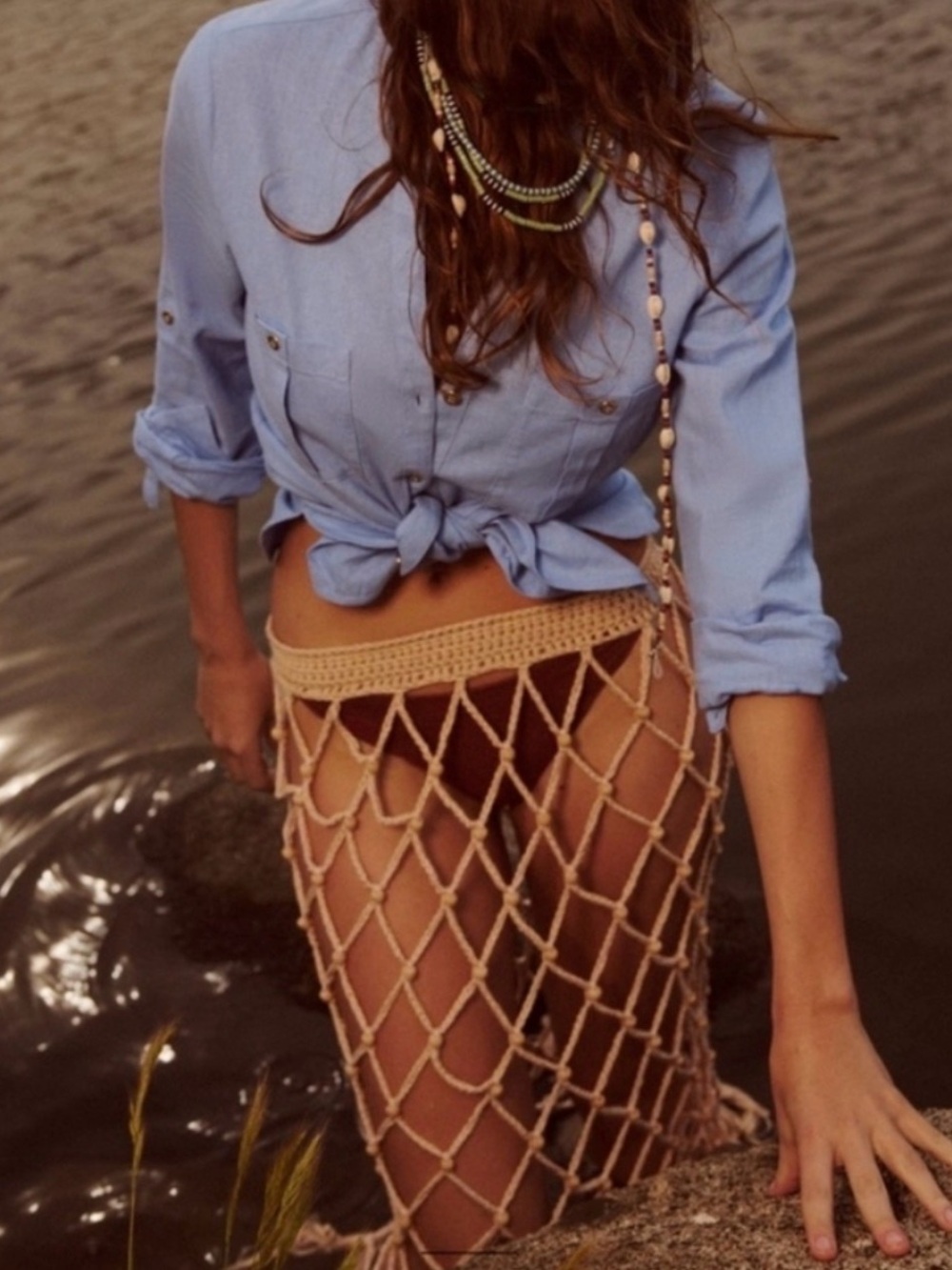Zara Linen Blend Blouse
